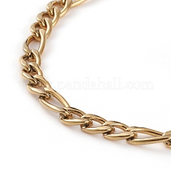 Women's 304 Stainless Steel Figaro Chains&nbsp;BJEW-JB05840-01