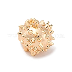 Brass Micro Pave Cubic Zirconia Pendants&nbsp;KK-D288-04G