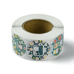 Cartoon Patterns Paper Gift Sticker Rolls&nbsp;LS-DIY-R083-03D