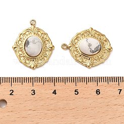304 Stainless Steel Pendants&nbsp;STAS-L022-068G