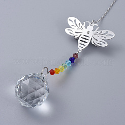 Chandelier Suncatchers Prisms&nbsp;AJEW-G025-F03