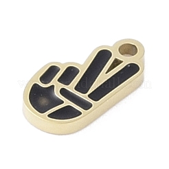 304 Stainless Steel Charms&nbsp;STAS-L022-407G