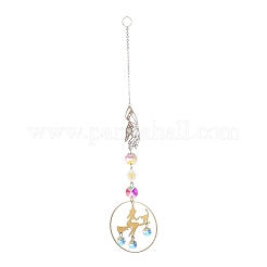 Brass Big Pendant Decorations&nbsp;LS-HJEW-M005-01G-01