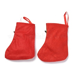 Cloth Hanging Christmas Stocking&nbsp;HJEW-B003-04