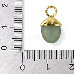 Natural Green Aventurine Pendants&nbsp;STAS-L277-07G-07
