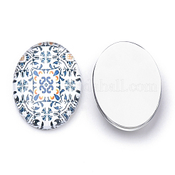 Flatback Glass Cabochons for DIY Projects&nbsp;X-GGLA-S034-25x18-067