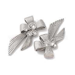 304 Stainless Steel Pendant Rhinestone Settings&nbsp;STAS-A117-04P