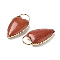 Natural Red Jasper Pendants&nbsp;G-I393-01G-04