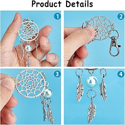 12Pcs 6 Colors Zinc Alloy Big Pendants&nbsp;FIND-NB0002-37