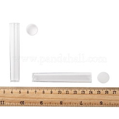 Clear Tube Plastic Bead Containers with Lid&nbsp;C066Y