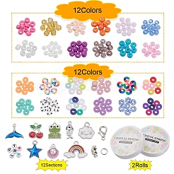 DIY Seed & Heishi Beads Jewelry Set Making Kit&nbsp;DIY-YW0005-20