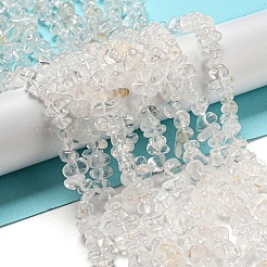 Natural Quartz Crystal Chip Beads Strands&nbsp;X-G-M205-01A