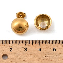 304 Stainless Steel Stud Earrings&nbsp;EJEW-G423-05G