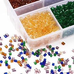 DIY Transparen Tube Glass Beads Bracelet Making Kit&nbsp;DIY-YW0004-36B