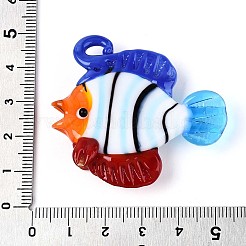 Handmade Lampwork Pendants&nbsp;LAMP-T024-03B