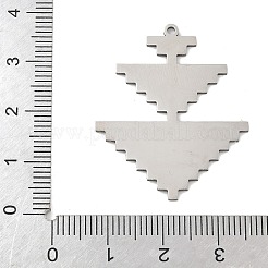 201 Stainless Steel Pendants&nbsp;STAS-S174-33P