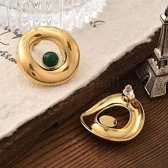 304 Stainless Steel Stud Earrings&nbsp;STAS-Z112-12G-01