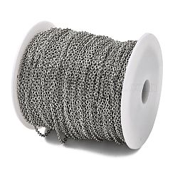 Tarnish Resistant 304 Stainless Steel Cable Chains&nbsp;CHS-Q001-15-100m