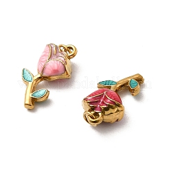 304 Stainless Steel Enamel Pendant&nbsp;STAS-B097-04G