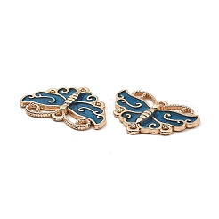 Zinc Alloy Enamel Chandelier Component Links&nbsp;ENAM-Q501-03LG-01