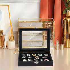 PU Presentation Boxes for Badge Storage and Display&nbsp;CON-WH0008-12