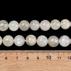 Natural White Moonstone Beads Strands&nbsp;G-C277-A01-10mm
