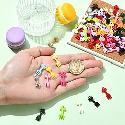 Baking Paint Acrylic Pendants&nbsp;MACR-CJC0016-10