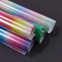4Pcs Colorful Glitter Heat Transfer&nbsp;DIY-SZ0003-60