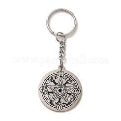 201 Stainless Steel Keychains&nbsp;KEYC-P019-01A-P