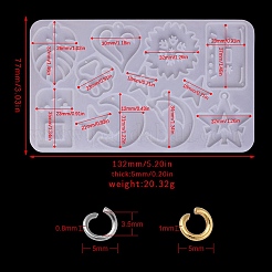 DIY Pendant Resin Craft Making Kits&nbsp;DIY-CJ0002-16