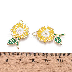 Alloy Enamel Pendants&nbsp;ENAM-T024-32C-G