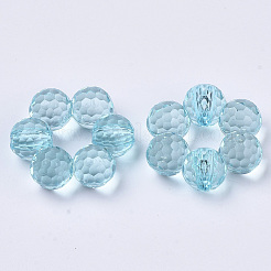 Transparent Acrylic Beads&nbsp;TACR-T015-045
