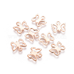 304 Stainless Steel Charms&nbsp;STAS-E484-18RG