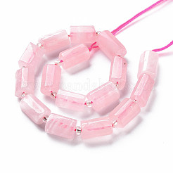 Natural Rose Quartz Beads Strands&nbsp;G-S345-8x11-014A