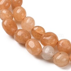 Natural Red Aventurine Beads Strands&nbsp;G-I389-A07