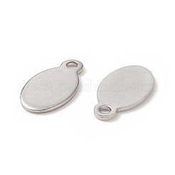 Tarnish Resistant 304 Stainless Steel Stamping Blank Tag Pendants&nbsp;STAS-P134-12
