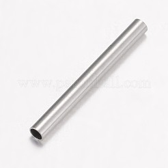 Non-Tarnish 304 Stainless Steel Tube Beads&nbsp;X-STAS-G071-33P