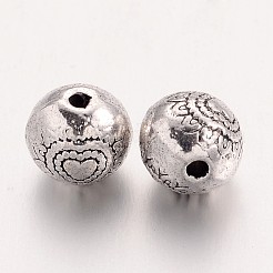 Tibetan Style Alloy Beads&nbsp;X-TIBEB-2986-AS-NR