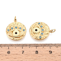 304 Stainless Steel Pave Rhinestone Pendants&nbsp;STAS-T069-72
