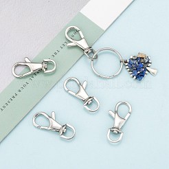 Tarnish Resistant Polished 316 Surgical Stainless Steel Large Lobster Claw Swivel Clasps&nbsp;STAS-R072-27