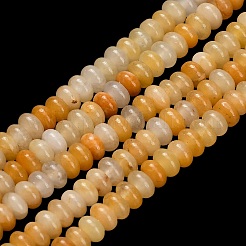 Natural Topaz Jade Beads Strands&nbsp;G-L635-A16-4x2mm