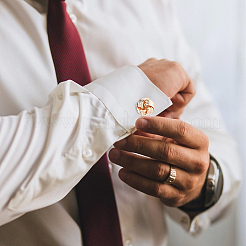 6 Pairs Alloy Cufflinks&nbsp;FIND-FH0017-36G