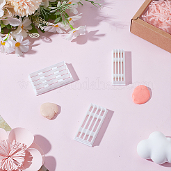 3Pcs Rectangle Plastic Clay Mold&nbsp;TOOL-WH0059-050