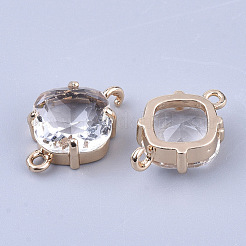 Transparent Glass Links connectors&nbsp;GLAA-T007-21F