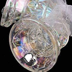Christmas Transparent Acrylic Big Pendant Decorations&nbsp;HJEW-F017-02