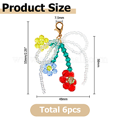 6Pcs Plastic Shoe Charms&nbsp;DIY-HS0002-11