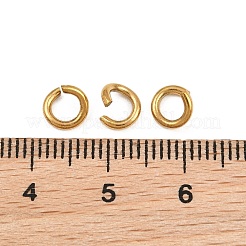 304 Stainless Steel Open Jump Rings&nbsp;STAS-M235-02H-G