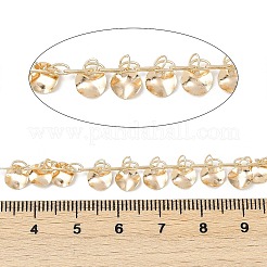 Handmade Brass Flat Round Chains&nbsp;CHC-Z001-03KCG