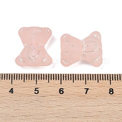 Frosted Transparent Acrylic Beads&nbsp;X1-OACR-P029-20B-02