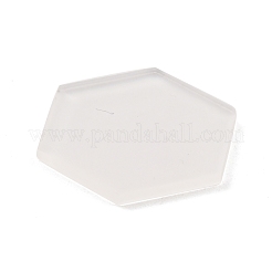 Hexagon Acrylic Display Base&nbsp;DIY-WH0322-03